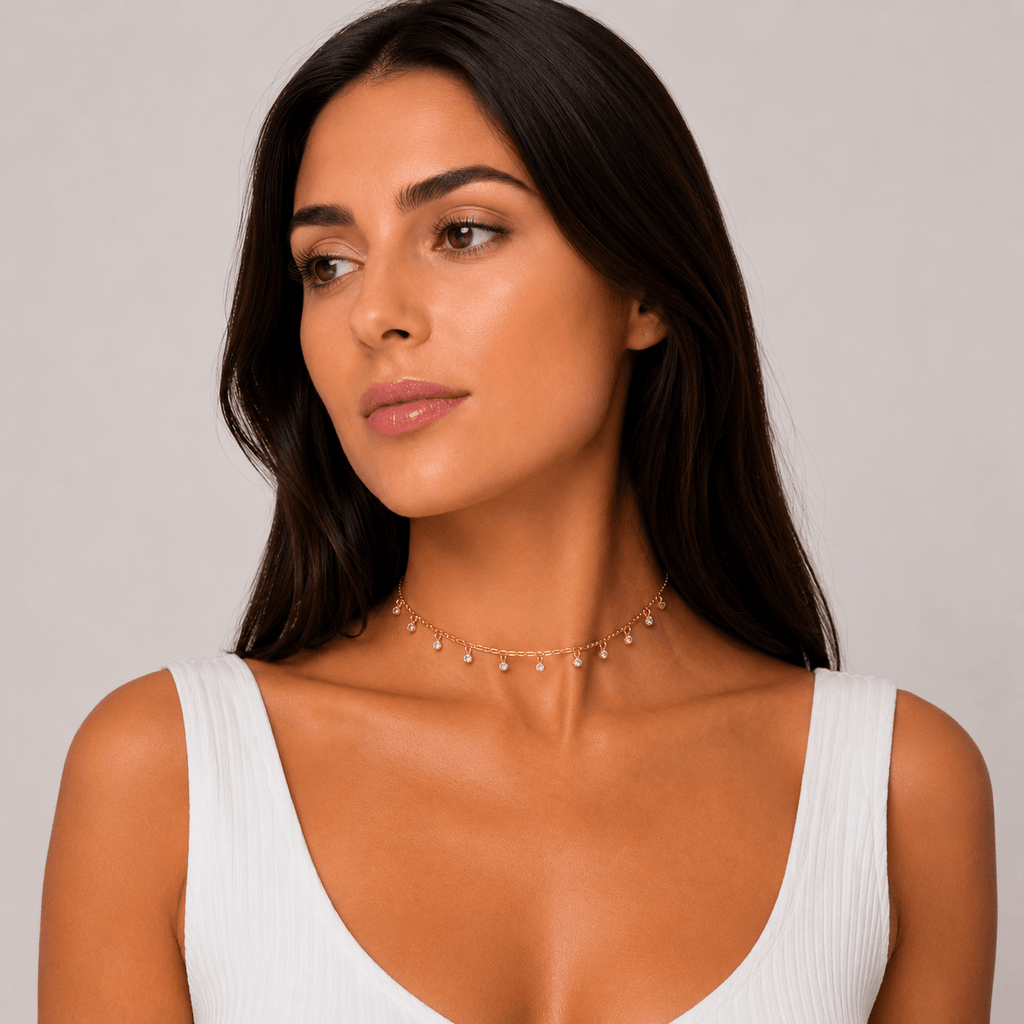 Choker Boreal Pontos de Luz