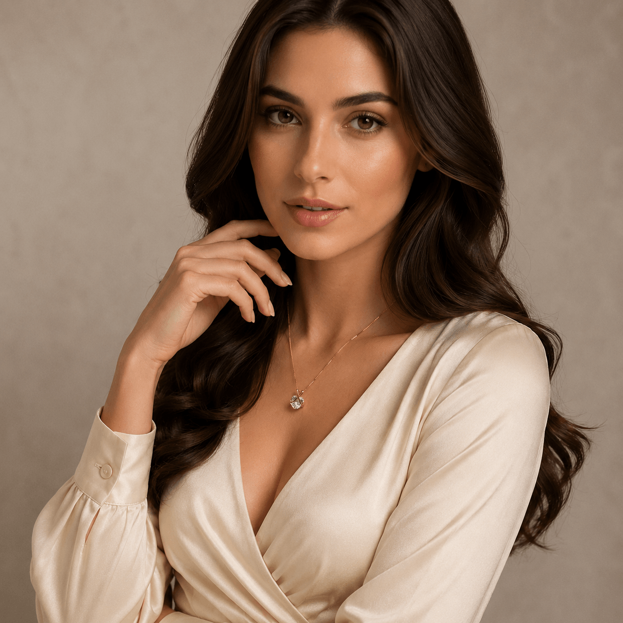 Colar Bellatrix Coração Dourado