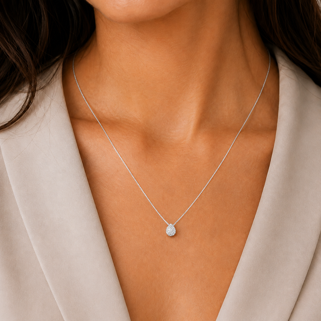 colar kael cravejado de zirconia em prata 925